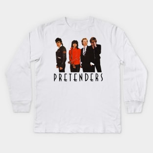 pretenders Kids Long Sleeve T-Shirt